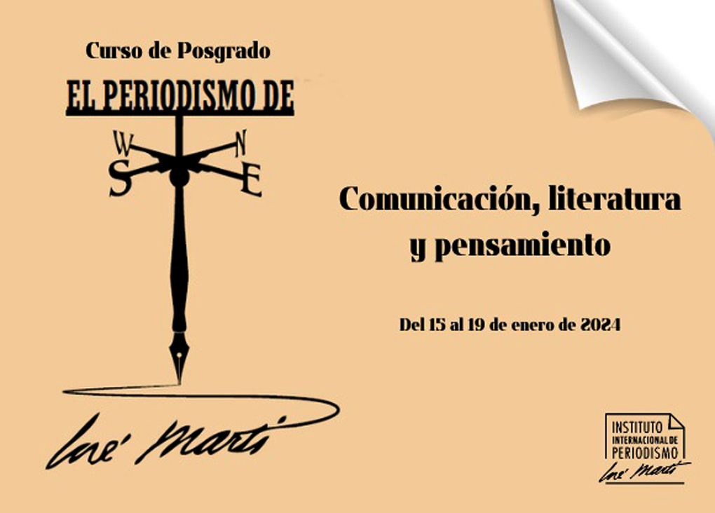 Convocatoria: Curso De Posgrado Sobre El Periodismo De José Martí 